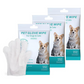🔥Spülfreie Hundeshampoo-Handschuhe – Hypoallergene Badetücher für Haustiere, 6er-Pack
