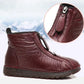 Women's Winter Warm Zipper Ankle Boots
